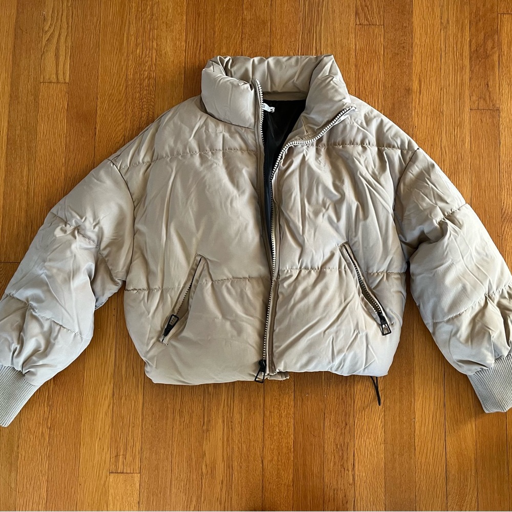 **NEW** Beige Puffer Jacket